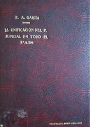 La unificación del procedimiento judicial en todo el país