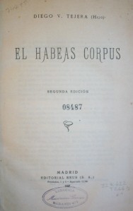 El habeas corpus