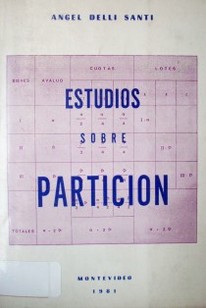 Estudios sobre partición