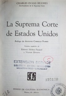 La Suprema Corte de Estados Unidos