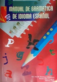 Manual de gramática de idioma español
