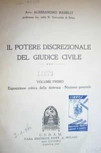 Il potere discrezionale del giudice civile