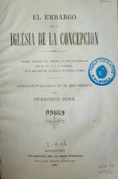 El embargo de la Iglesia de la Concepción