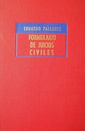 Formulario de juicios civiles