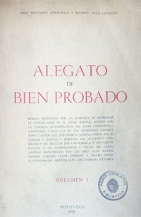 Alegato de bien probado