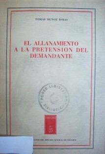 El allanamiento a la pretensión del demandante