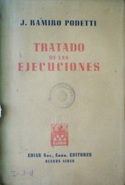 Tratado de las ejecuciones