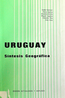 Uruguay : síntesis geográfica : Geográfia 3º año