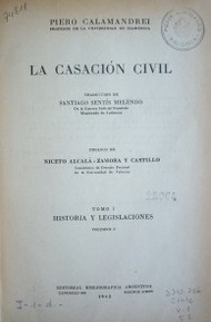 La casación civil