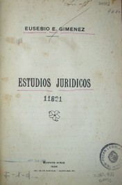 Estudios jurídicos