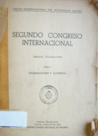 Segundo congreso internacional