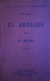 El abogado de sí mismo : tratado de Derecho Usual