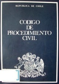 Código de Procedimiento Civil