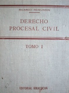 Derecho Procesal Civil