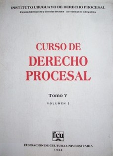 Curso de derecho procesal