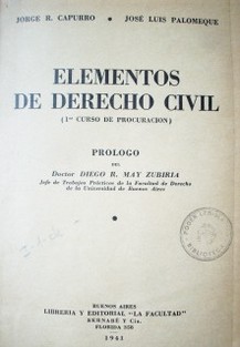 Elementos de Derecho Civil