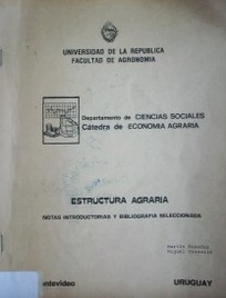 Estructura agraria