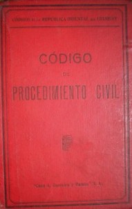 Código de procedimiento civil