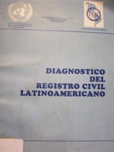Diagnostico del registro civil latinoamericano : enero 1980