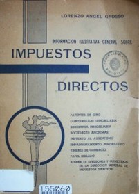 Información ilustrativa general sobre impuestos directos