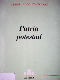 Patria potestad