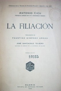 La filiación