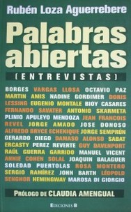 Palabras abiertas : (entrevistas)