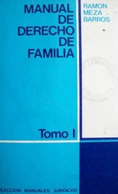 Manual de Derecho de la Familia