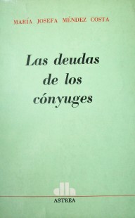 Las deudas de los cónyuges