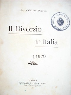 Il divorzio in Italia