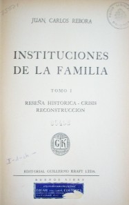 Instituciones de la familia