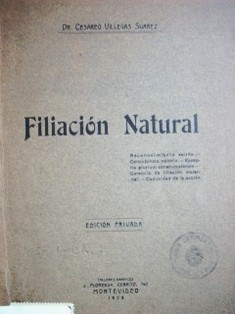 Filiación natural