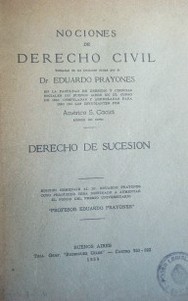 Nociones de derecho civil