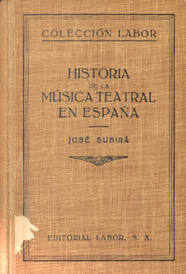 Historia de la música teatral en España