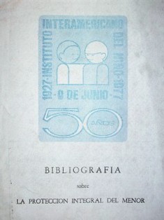 Bibliografía sobre la protección integral del menor
