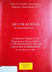 Neutralidad