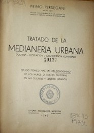 Tratado de la Medianera Urbana