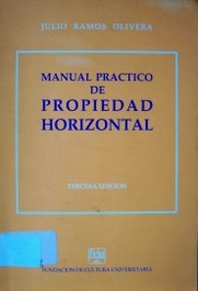 Manual práctico de propiedad horizontal