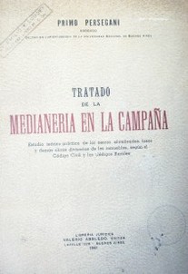 Tratado de la medianería en la campaña