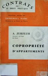 Le contrat de règlement de copropriété d'appartements