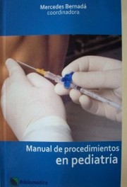 Manual de procedimientos en pediatría
