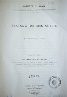 Tratado de medianería