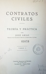 Contratos civiles : teoría y práctica