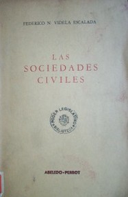 Las sociedades civiles