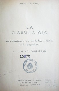 La clausula Oro