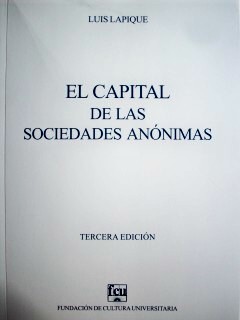 El capital de las sociedades anónimas