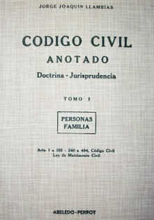 Código Civil anotado : doctrina - jurisprudencia