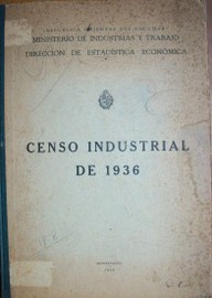 Censo industrial de 1936