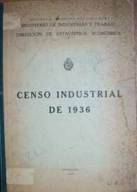 Censo industrial de 1936