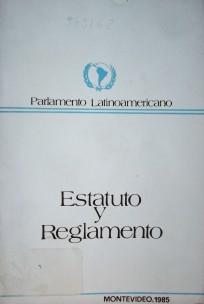 Estatuto y reglamento